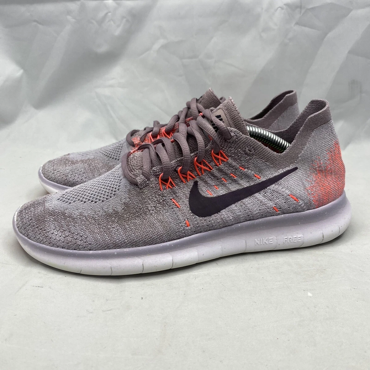 Nike Free 2017 Gray/Purple Shoes 880844-200 Women&#039;s Size 8 US eBay