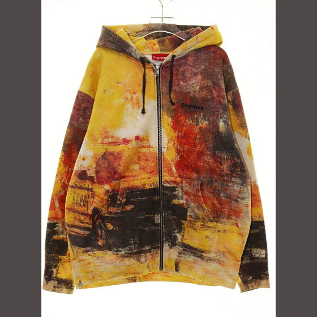 Sweat à capuche Supreme 22AW FIRE ZIP UP TAILLE M SWEAT À CAPUCHE A Occasion 15a60920e7