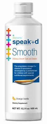 Lifetrients � Speak+D Smooth � Orange Vanilla � 15.2 oz � Pediatrician Formulate