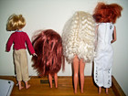 LOT OF 4 DOLLS PLUS SOME ACCESSORIES    SEE BELOW.   FREE SHIPPING — photo 2