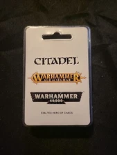 GW WHF Warriors of Chaos Finecast Chaos Exalted Hero (Finecast) Pack New