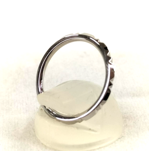Tiffany & Co. T True Band Ring Platinum Pt950 Size 6 Used - 第 2/5 張圖片