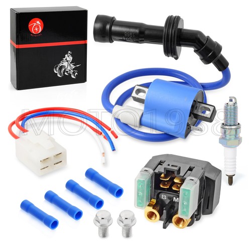 for YAMAHA Grizzly 660 YFM660F 4x4 200208 Ignition Coil Starter Relay