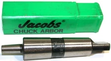 Jacobs Arbor A0301 #3 Morse Taper To #1 Jacob Taper Adapter 3MT/1JT