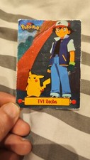 Carte pokemon topps tv animation édition 1999 - tv1 Sacha rare brillante 