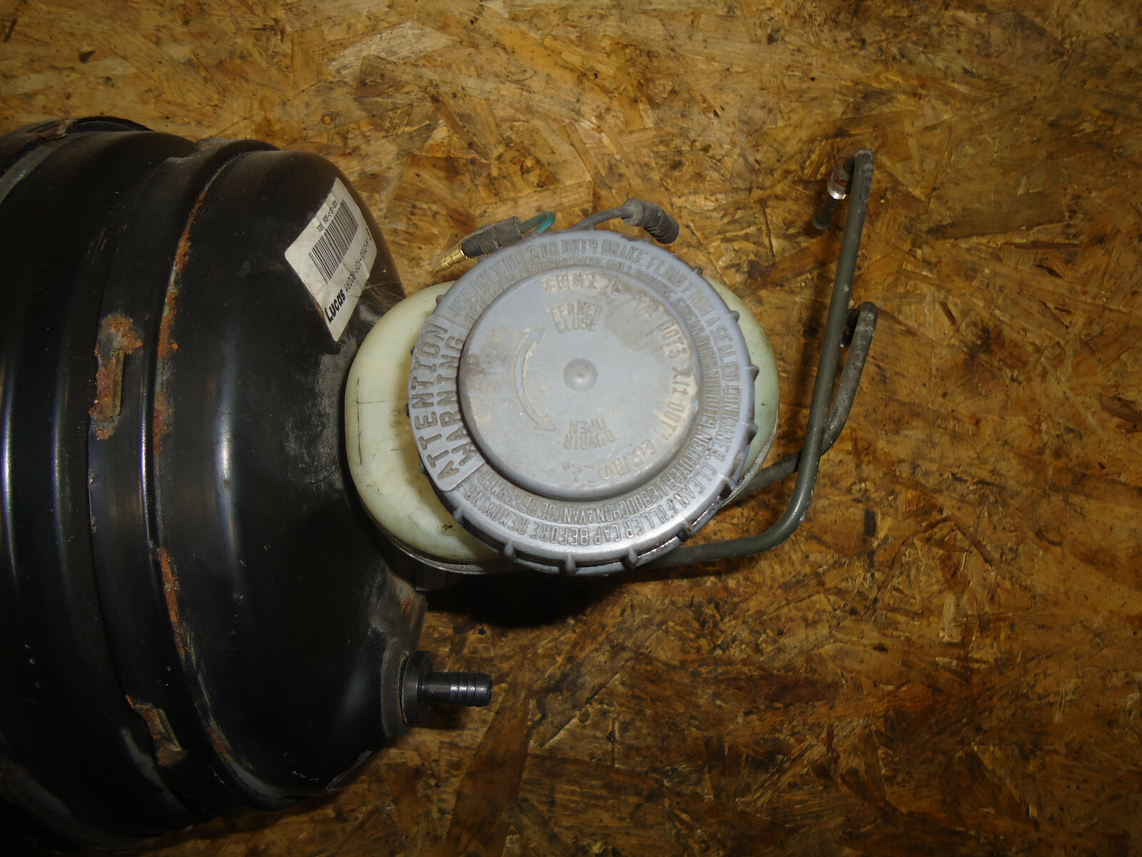 2001 HONDA ODYSSEY POWER BRAKE BOOSTER MASTER CYLINDER eBay