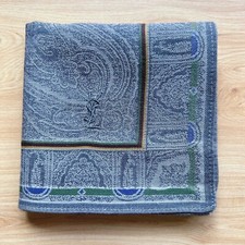 HANDKERCHIEF MEN'S VINTAGE ART PAISLEY BANDANA COTTON POCKET SQUARE 18" A-0503