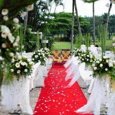 Passatoia Nuziale Bianca 1x15 Metri - Tappeto Per Cerimonia Matrimonio Chiesa, Eventi