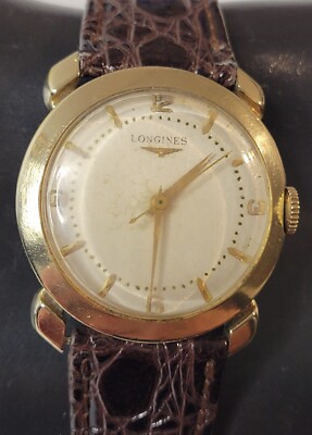 1950's Longines 14k Solid 33mm 