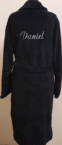 personalised men dressing gown