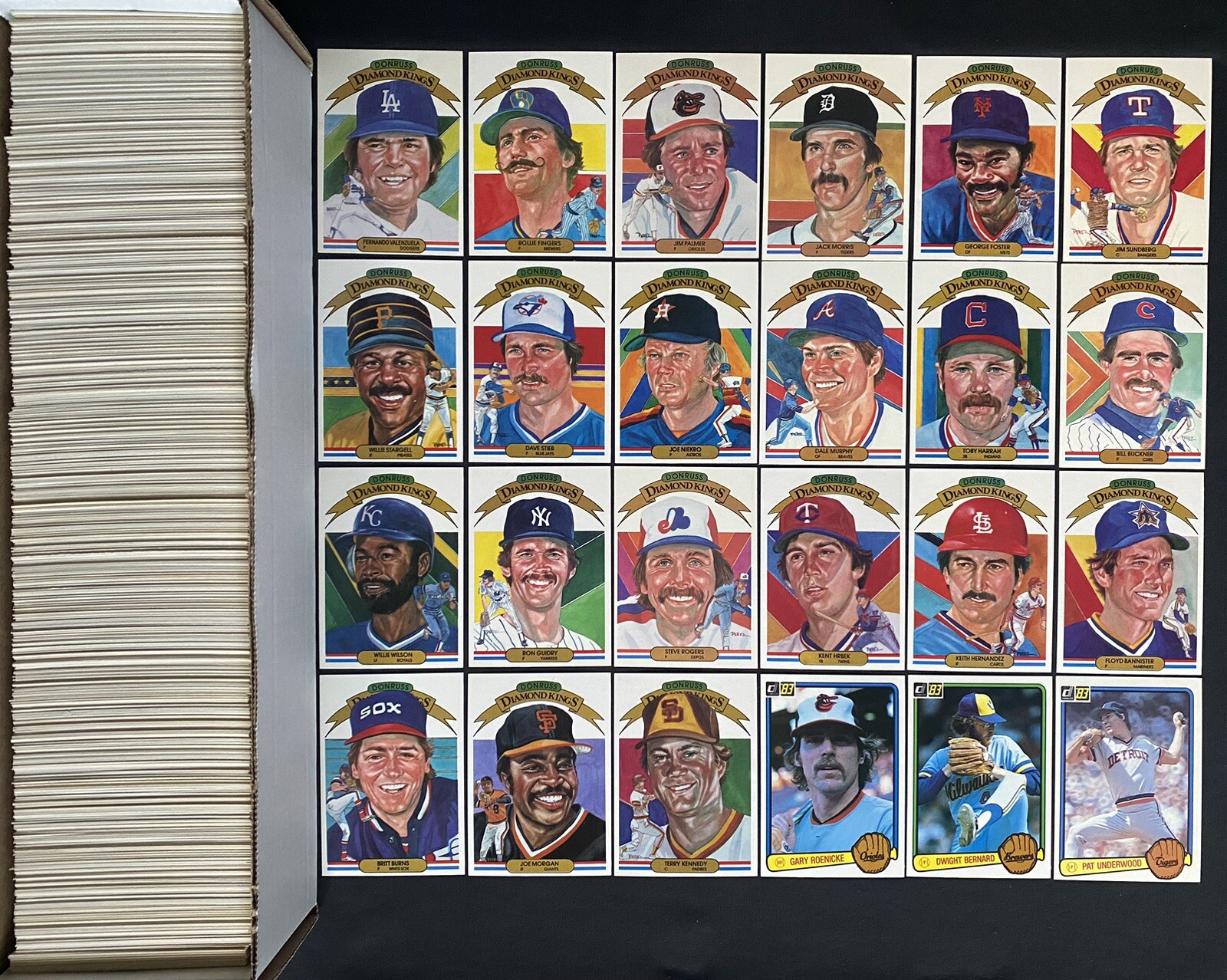 1983 Donruss - Baseball Cards - #1-220 - Complete Your Set - You U Pick