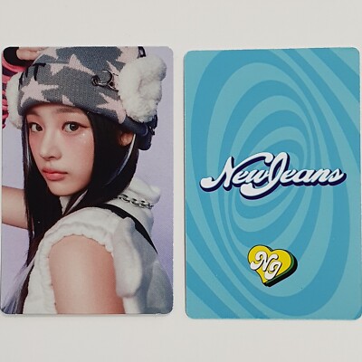 Beanie Minji NewJeans Cute Limited Edition Photocard Collectible