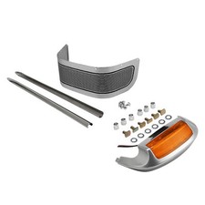 Front Fender Spear Trims Tip Light Skirt Fit ...