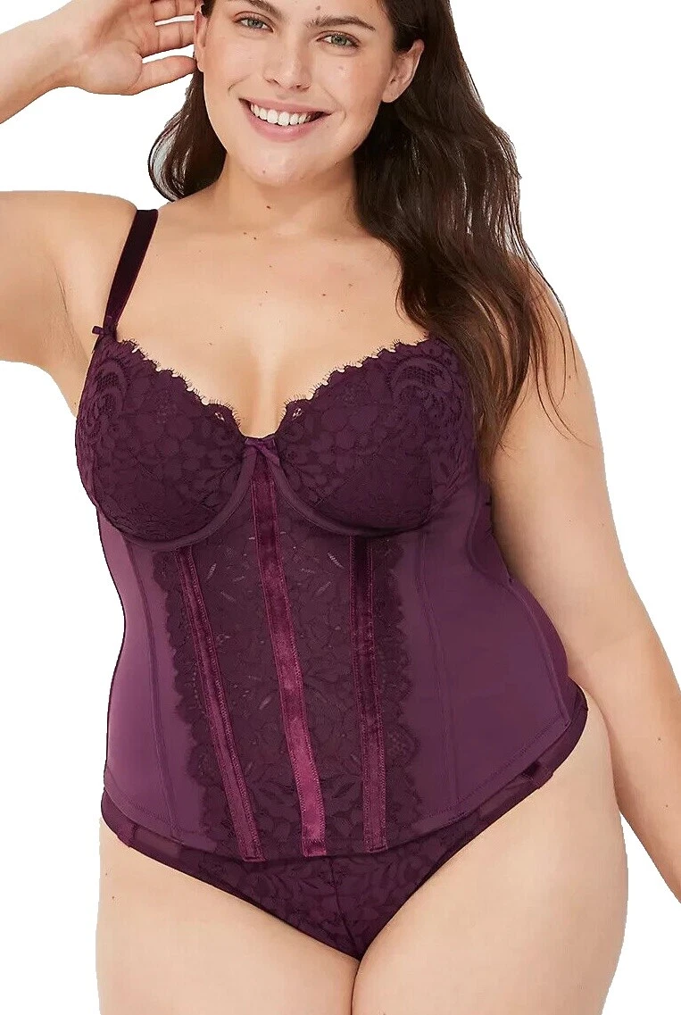 Corsés y Bustiers Lane Bryant Nylon para Mujeres