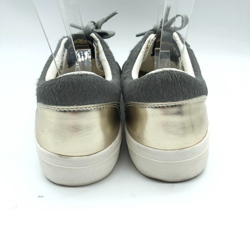 Tenis vintage para mujer Havana con cordones gris oro 6,5 - Imagen 4 de 8