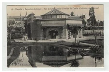 13 MARSEILLE Colonial Exhibition Estello Health Pavilion Committee