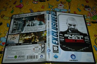  Tom Clancy's Splinter Cell: Double Agent (PC, 2007, DVD-Box) # LB 264 MJ