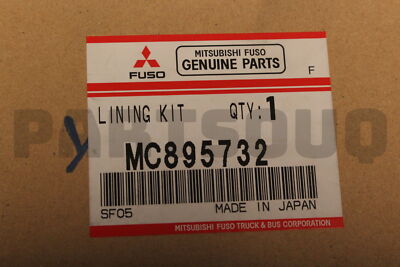 MC895732 Genuine Mitsubishi LINING KIT,FR BRAKE | eBay 