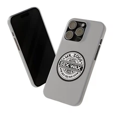 Mr. Zog's Sex Wax Outlaw Surf Slim Iphone Case B/W Logo