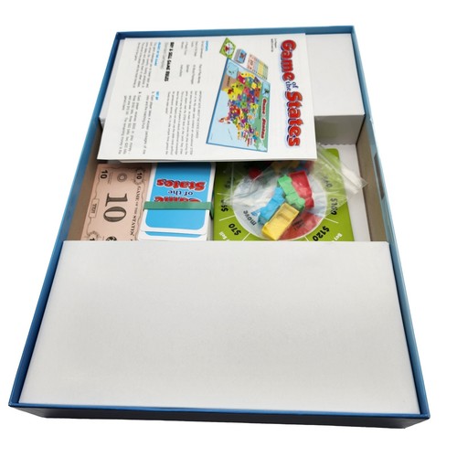JUEGO DE LOS ESTADOS Hasbro STEM Aprobado 8 Años +, 100% Completo - Imagen 5 de 6