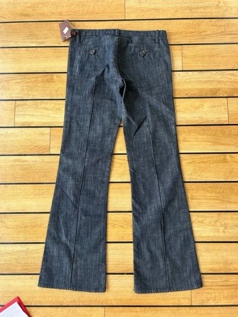 Vaqueros Bootcut Raven Denim BNWT, acampanados, tiro bajo, talla 30, 98% algodón Foto 2 de 3