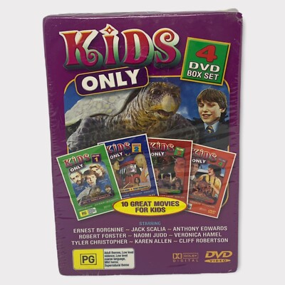 Kids Only 4 DVD Box Set Volume 1-4 (10 Movies) - Region ALL