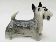 Scottish Terrier Scottie Dog Figurine By Coopercraft Vintage  10.5cm High