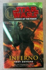 Star Wars: Legacy of the Force Series #6-9 by Troy Denning (4) PB LOT Del Rey