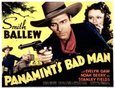 Panamint's Bad Man lobby card poster Smith Ballew Evelyn Daw 1938 OLD PHOTO