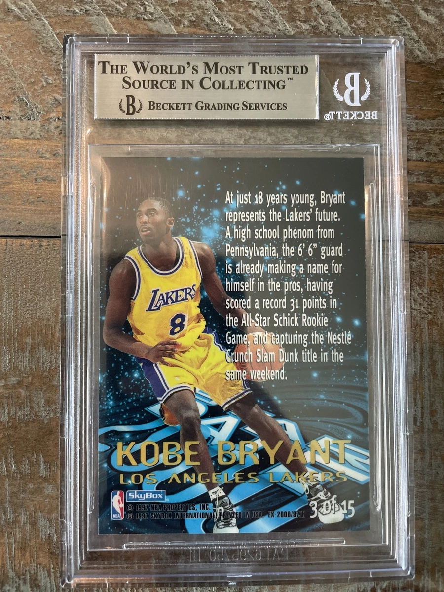 Kobe Bryant EX2000 STAR DATE NBA