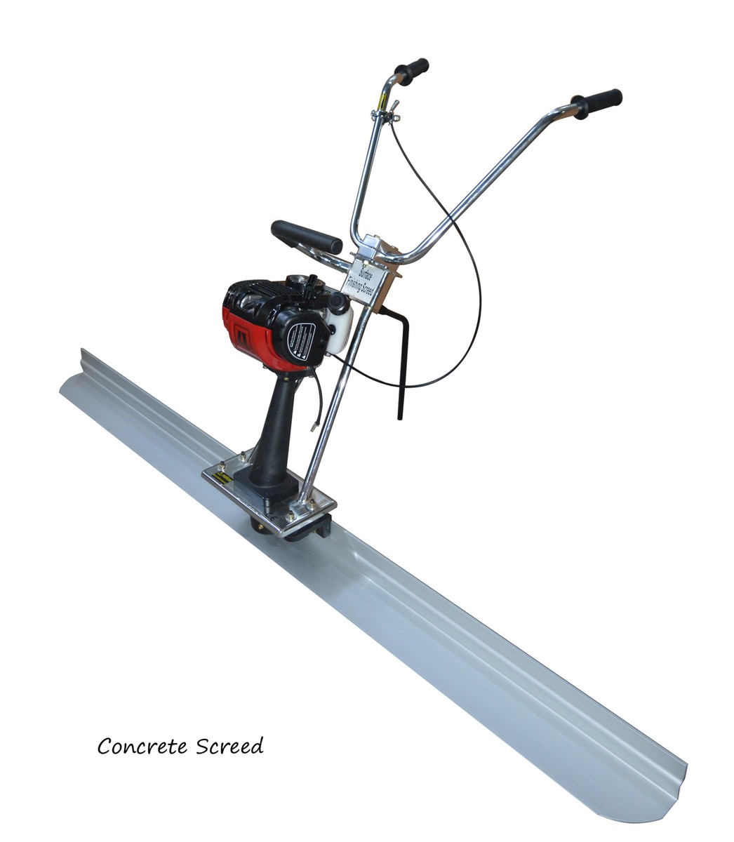 1.2HP Concrete Power Vibrating Screed with 6.5' Board Gas