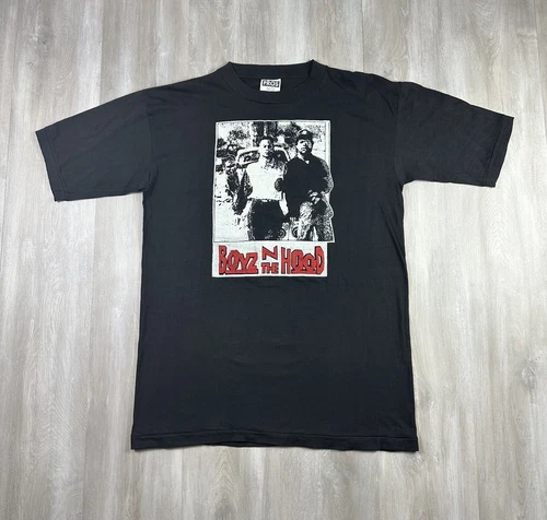 Boyz N The Hood Movie Promo Rap Boot Size Men’s XL S Vintage vintage concert t-shirt, vintage, size XL, single stitch, B+ condition