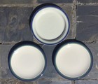2x Chop Plate 1x Deep Platter Pfaltzgraff Ocean Breeze 13" Round Blue Green Teal — photo 1