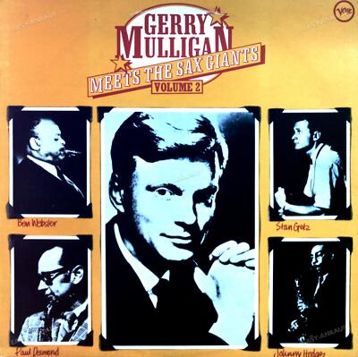 Gerry Mulligan - Meets The Sax Giants Volume 2 LP (VG+/VG+) '
