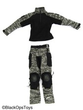 Juguete Task Force 58 PO1 Brad escala 1/6 - Uniforme de combate camuflaje a rayas de tigre urbano