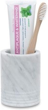 Natural marble SPA series cup-shaped toothbrush holder