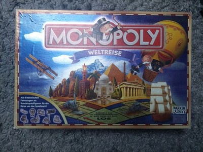 Monopoly Weltreise Brettspiel Hasbro/Parker
