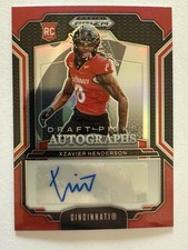 Xzavier Henderson - 2025 Prizm Draft Picks Draft Picks Auto Red /399 #DPA-XHN