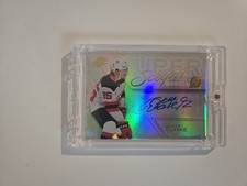 Graeme Clarke Rookie Super Scripts Auto. NHL Hockey Autograph SPX Hockey 24-25.