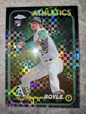 2024 Topps Chrome - Joe Boyle #91 X-Fractor (RC)