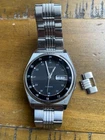 Vintage Seiko 5 Railway Time Dial Automatic Men's Watch