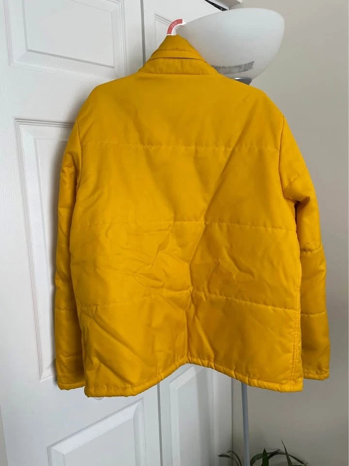 Chaqueta acolchada Samsonite Travel Wear de la década de 2000 - Oro amarillo - Neil Barrett P - Talla M Foto 2 de 4