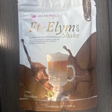 Ismerely FT-ELYM DTX SHAKE sabor Capuchino Suplemento Alimenticio 500 G Colageno