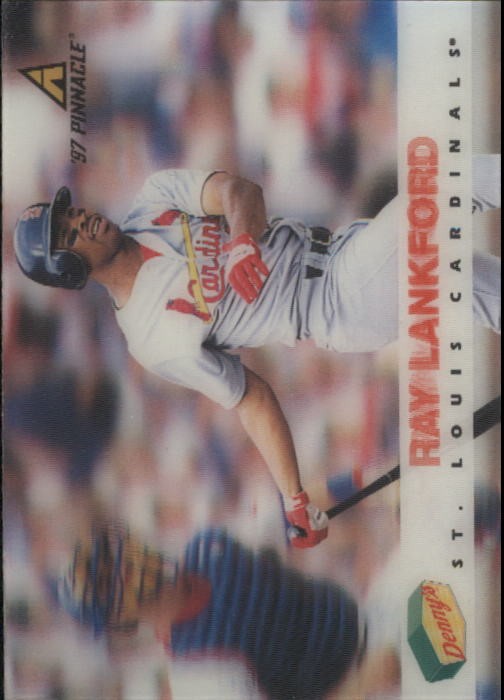 1997 Denny's Holograms #25 Ray Lankford - BB