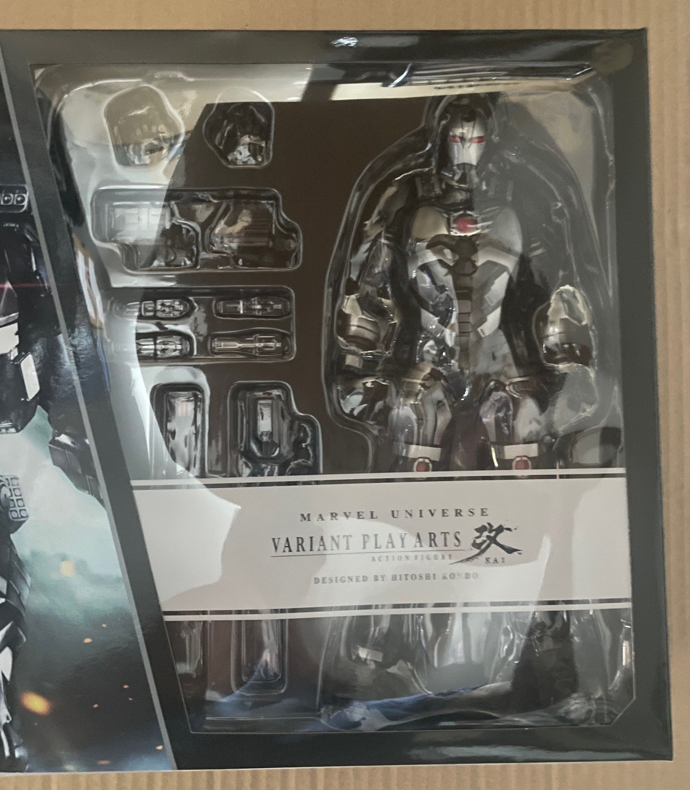Square-Enix 3 pack Iron Man and War Machine Play Arts Kai Action Figure Set