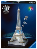 3D Puzzle Iconics: Eiffelturm - Mit Licht | Deutsch | Spiel | 3D Puzzle Iconics