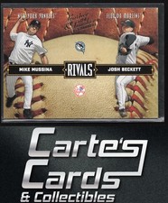 Mike Mussina Josh Beckett 2004 Donruss Leather Lumber #LLR-30 Rivals 1489/2499