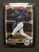 2010 Bowman Chrome Refractor BJ Upton #86