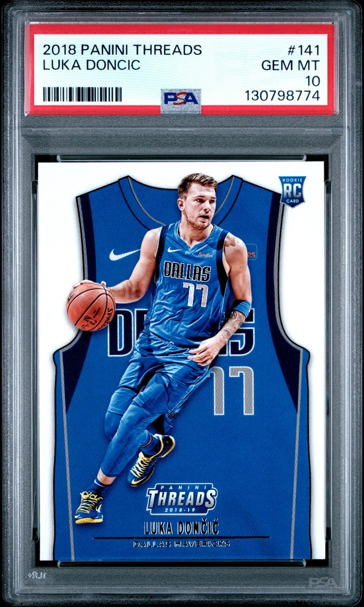 Luka Dončić 10 Graded Basketball Rookie Sports Trading Cards