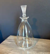 Lalique Chantilly Art Deco Clear Glass Decant...